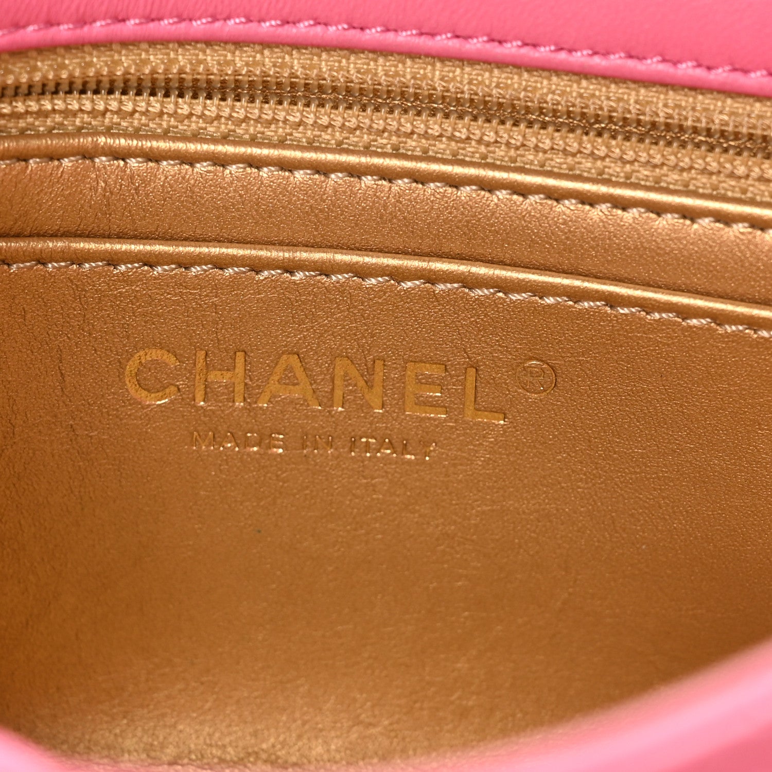 Chanel Lambskin Quilted Mini Pearl Crush Flap Pink 6 of 12