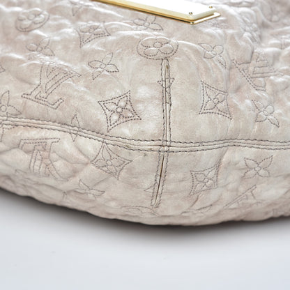 Louis Vuitton Lambskin Olympe Nimbus GM Ecru 10 of 11