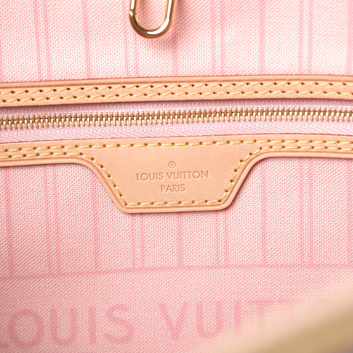 Louis Vuitton Damier Azur Neo Neverfull GM Rose Ballerine 7 of 10