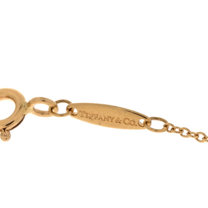 Tiffany 18K Yellow Gold Diamond .08ct Elsa Peretti Diamonds by the Yard Pendant Necklace 5 of 7