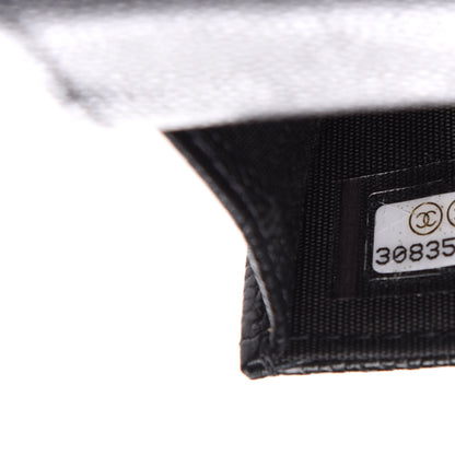 Chanel Caviar Quilted My Everything Belt Flap Card Holder Black 8 of 12