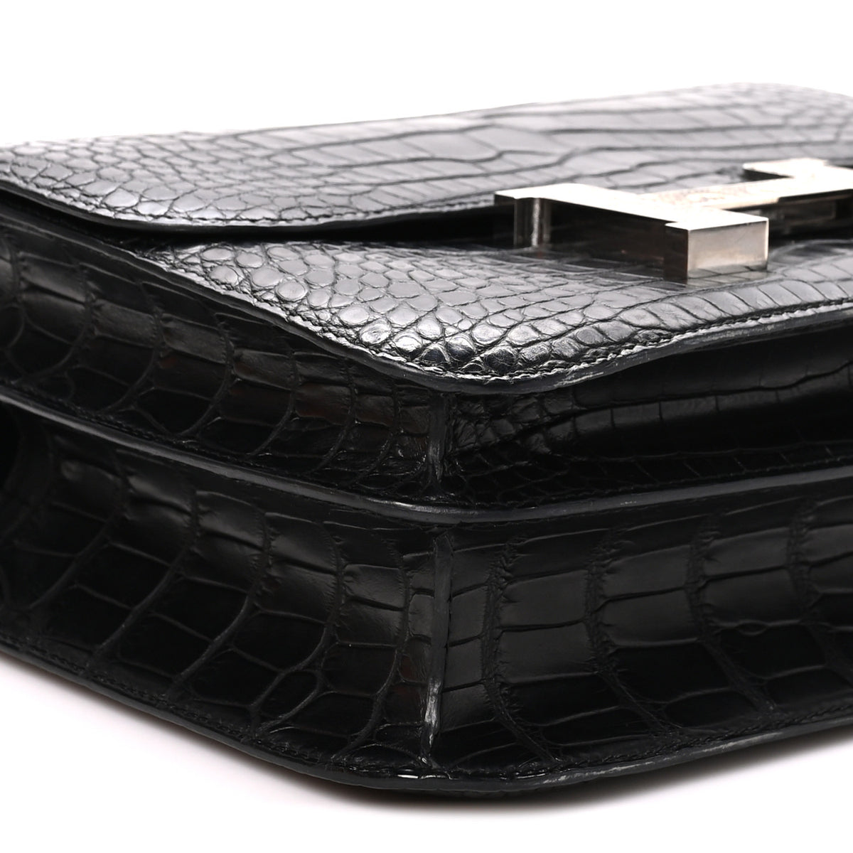 Matte Alligator Lizard Constance 24 Black Ombre