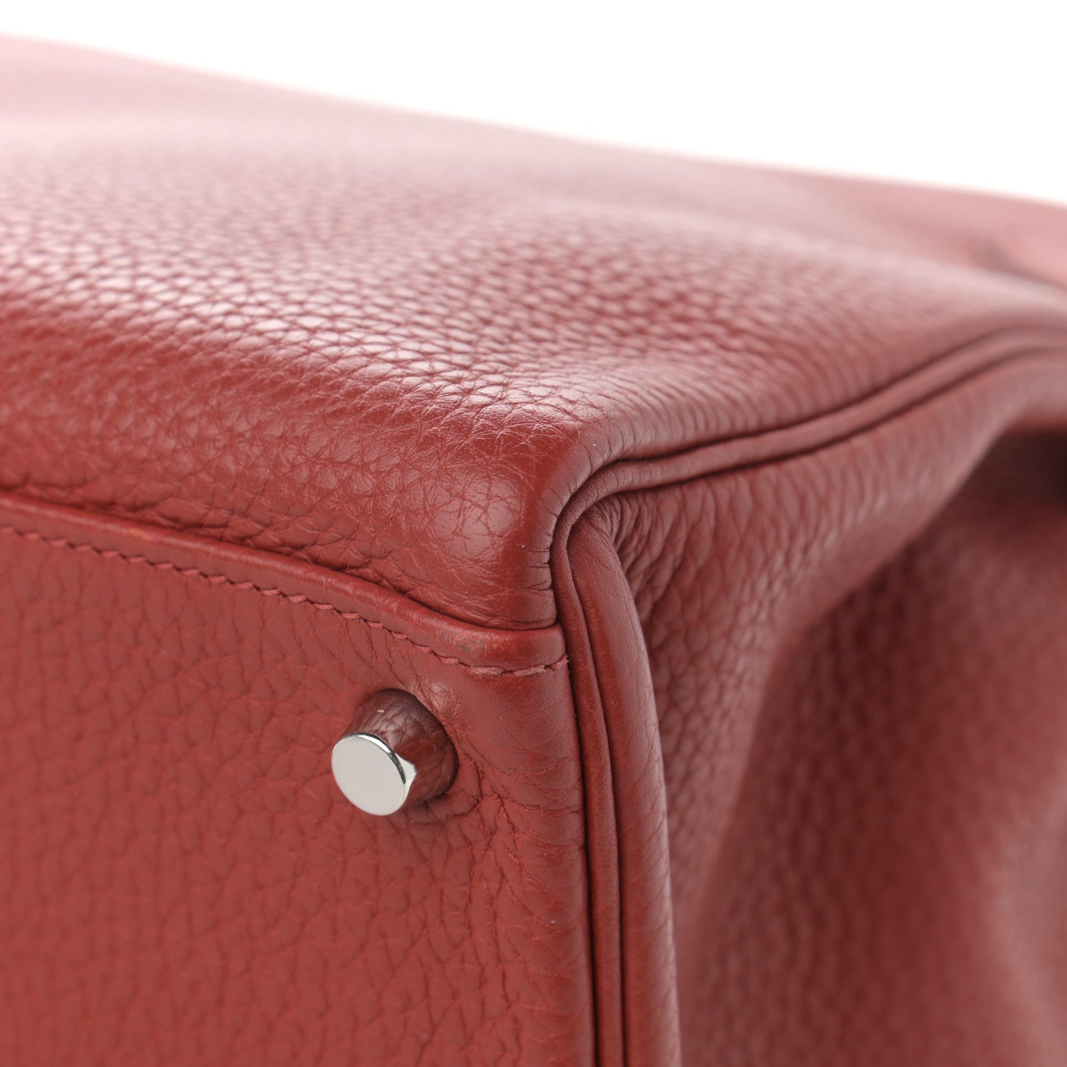 Hermes Togo Kelly Retourne 35 Rouge Venetian 12 of 17