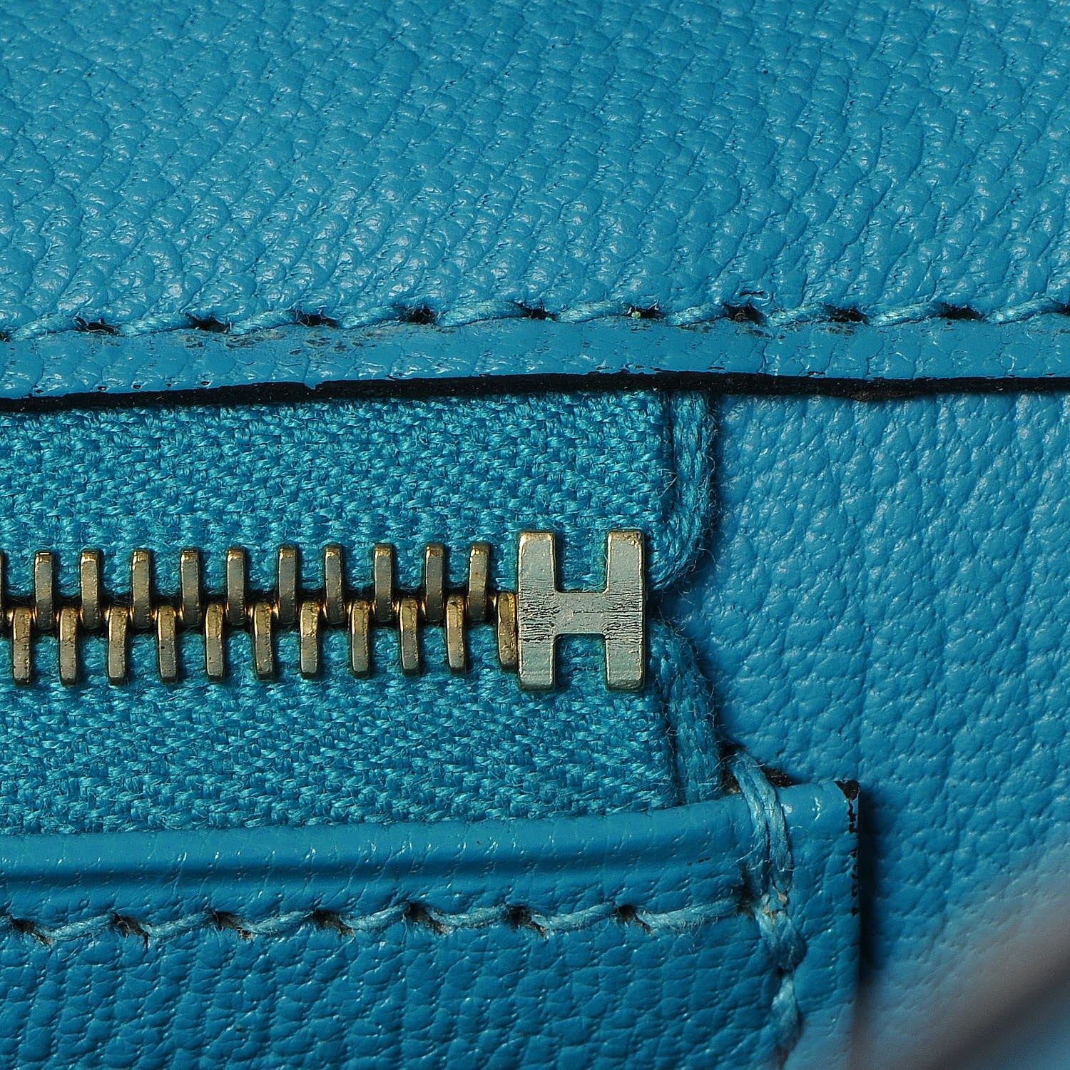 Hermes Togo Birkin 35 Turquoise 21 of 31