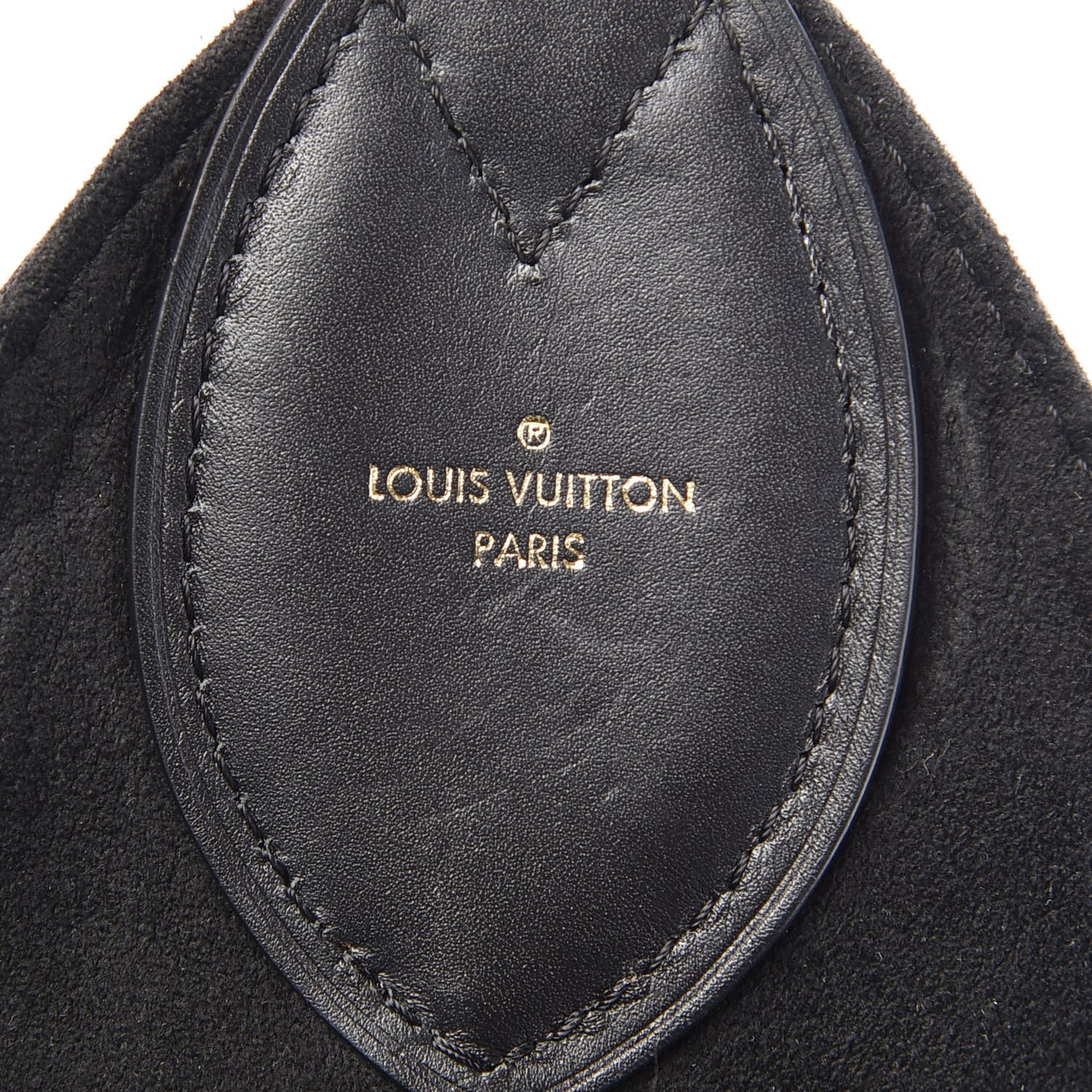 Monogram Flower Hobo Black