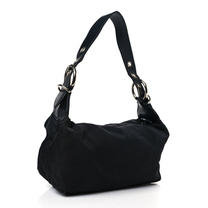 Prada Tessuto Nylon Shoulder Bag Black 3 of 13