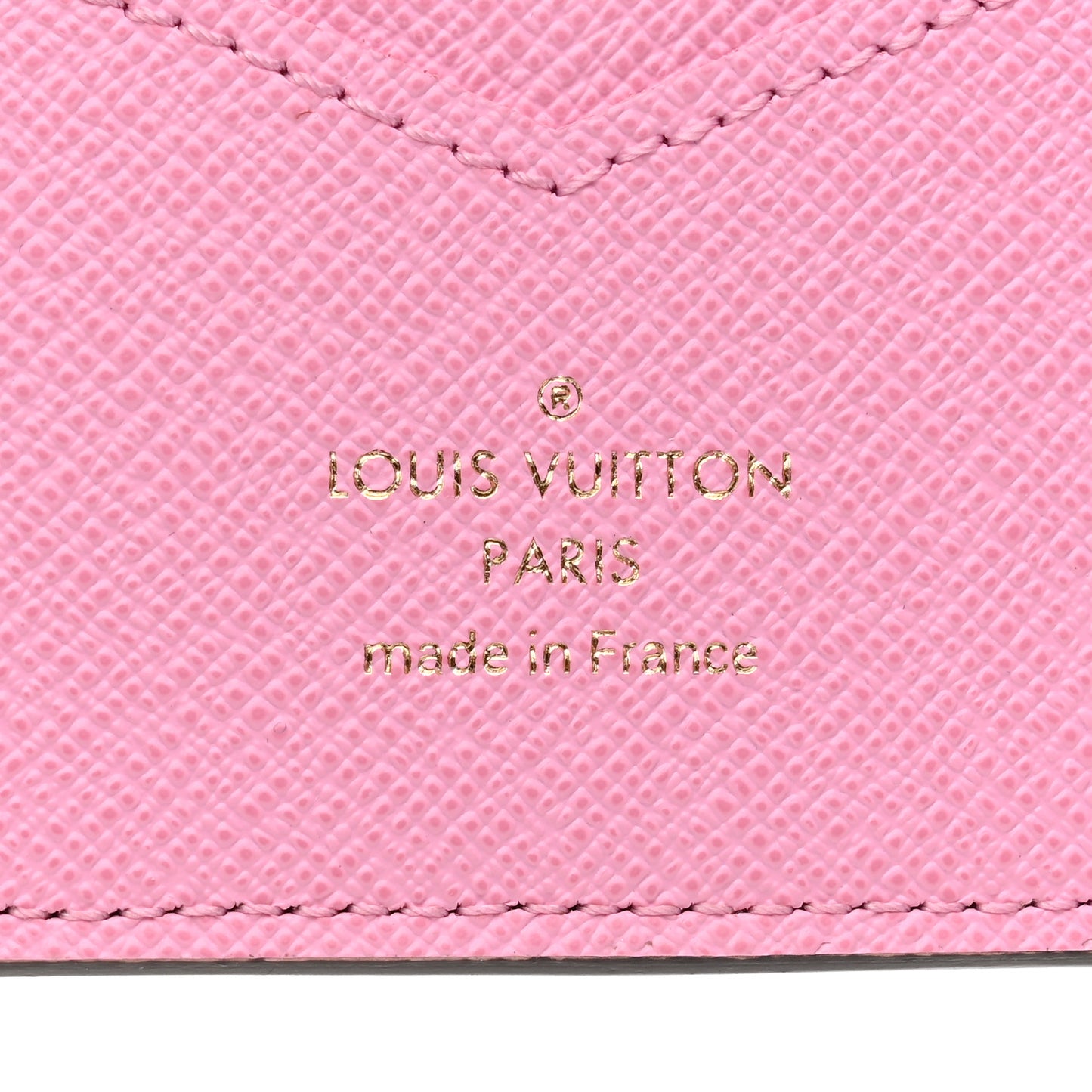 Monogram 2022 Christmas Animation Paris Passport Cover Pink