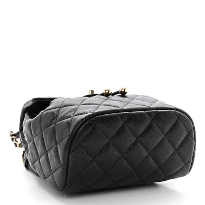 Chanel Caviar Quilted Mini Urban Spirit Backpack Black 4 of 9