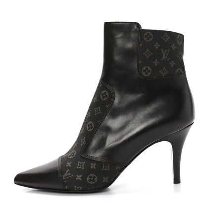 Louis Vuitton Mini Lin Monogram Ankle Boots 37.5 Ebene 1 of 8