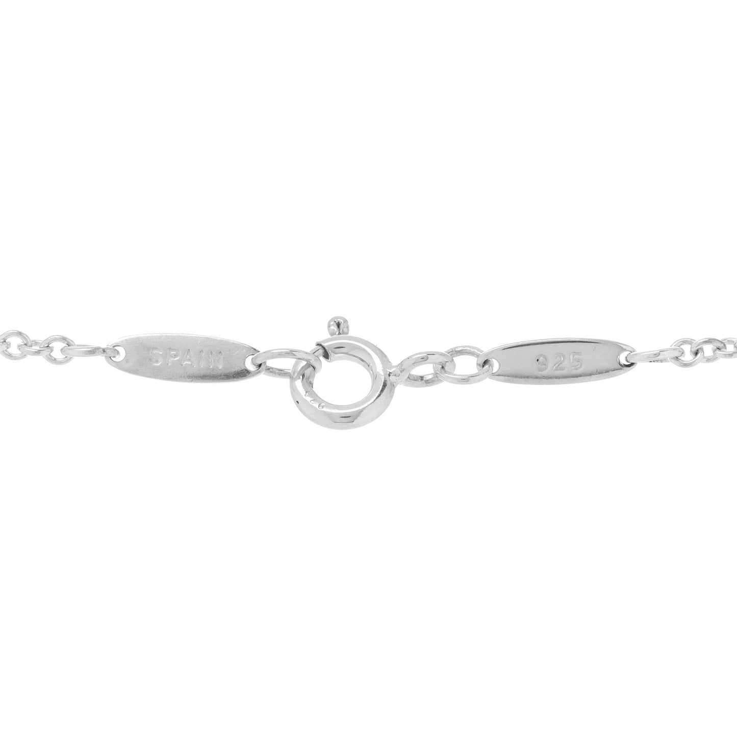 Sterling Silver 22mm Elsa Peretti Open Heart Pendant Necklace