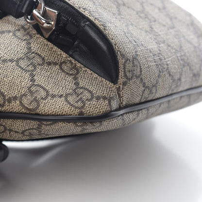 Gucci GG Supreme Monogram Belt Bag Black 14 of 22