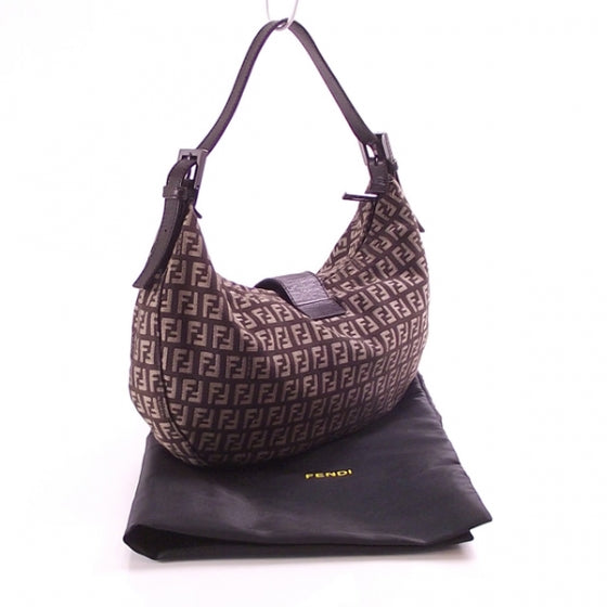 Zucchino Hobo Shoulder Bag Tobacco