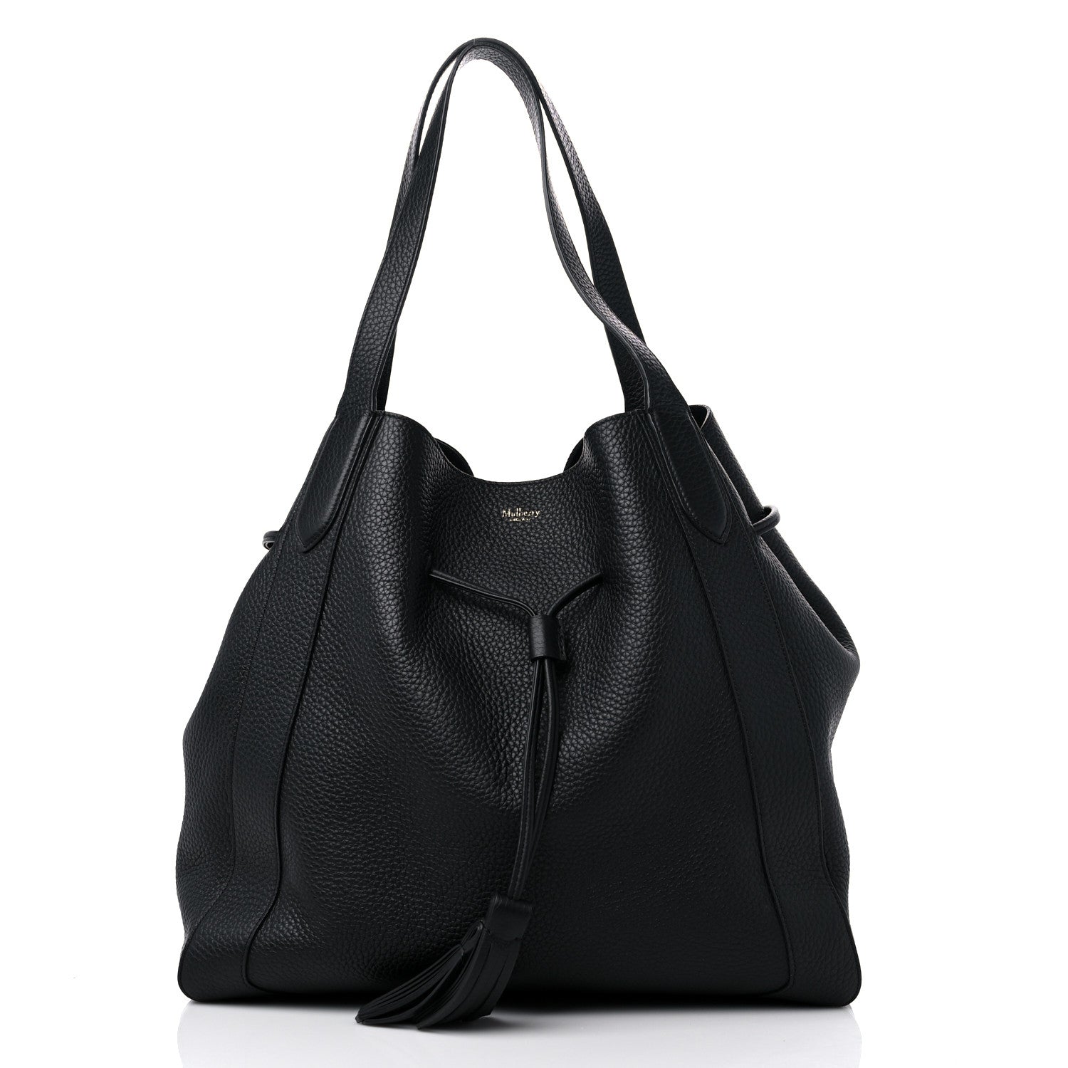Mulberry Heavy Grain Calfskin Small Millie Tote Black 3 of 11
