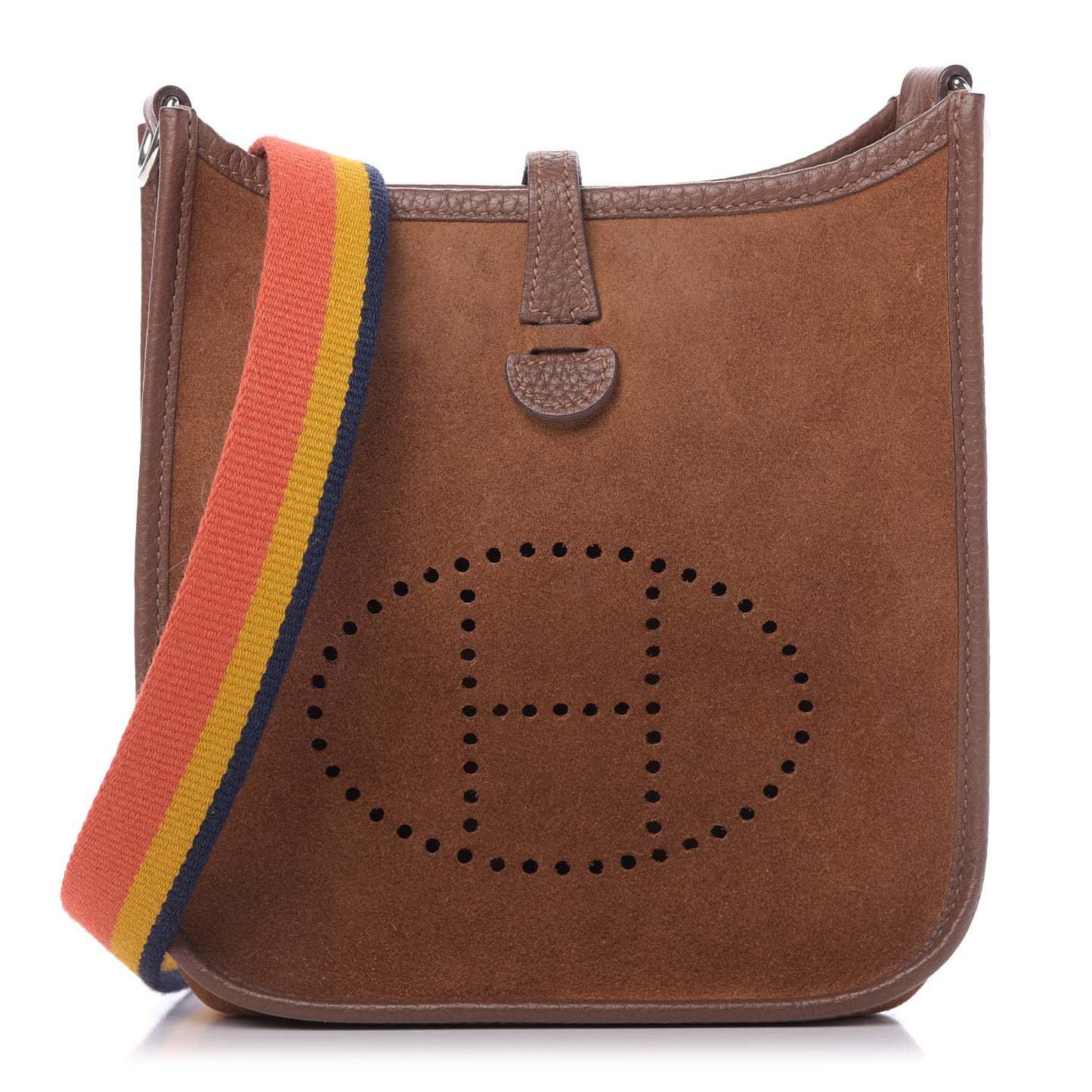 Veau Grizzly Taurillon Clemence Amazone Evelyne TPM Chamois Marron D'Inde