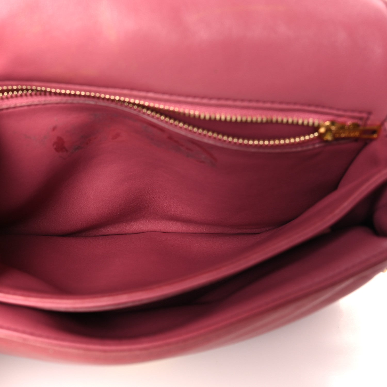 Loewe Lambskin Goya Puffer Bag Plumrose 6 of 13