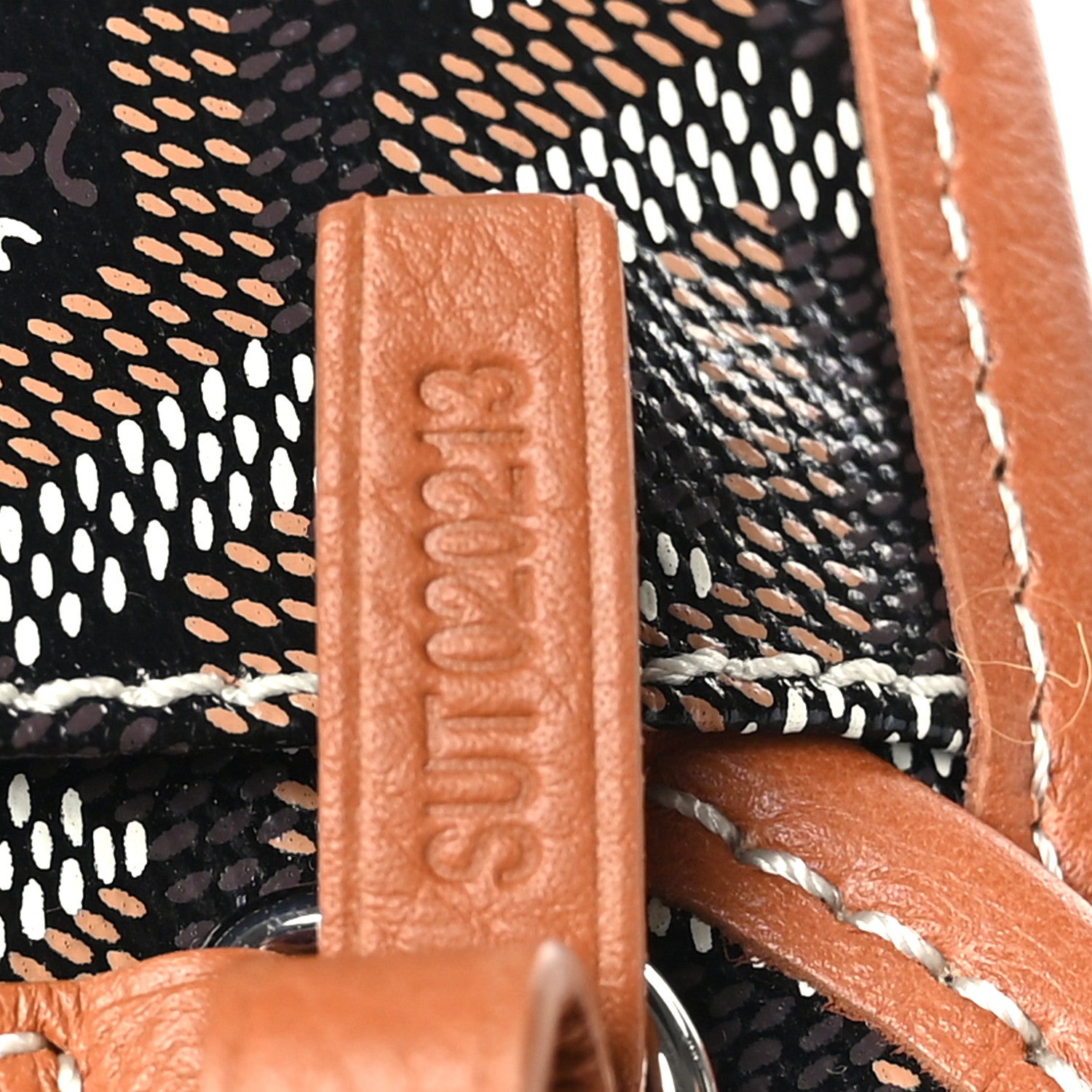 Goyard Goyardine Saint Louis GM Black Gold 9 of 11