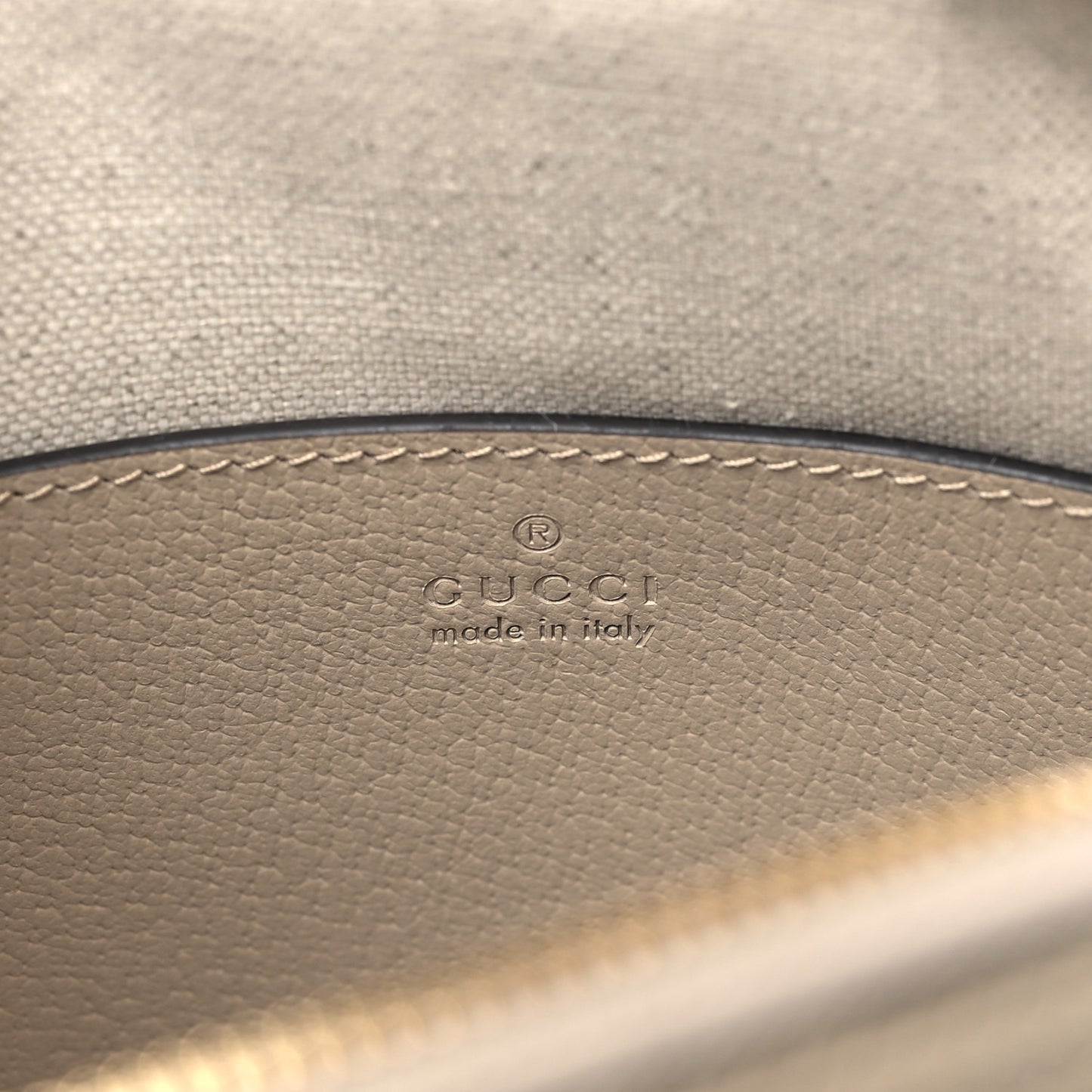 GG Supreme Monogram Textured Dollar Calfskin Web Small Ophidia Dome Shoulder Beige Mystic White Oatmeal