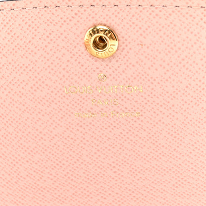 Louis Vuitton Monogram Emilie Wallet Rose Ballerine 6 of 7