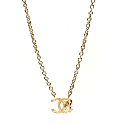 Chanel Metal CC Lion Necklace Gold 1 of 5