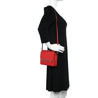 Hermes Evercolor Mini Sac Roulis Rouge de Coeur 2 of 13