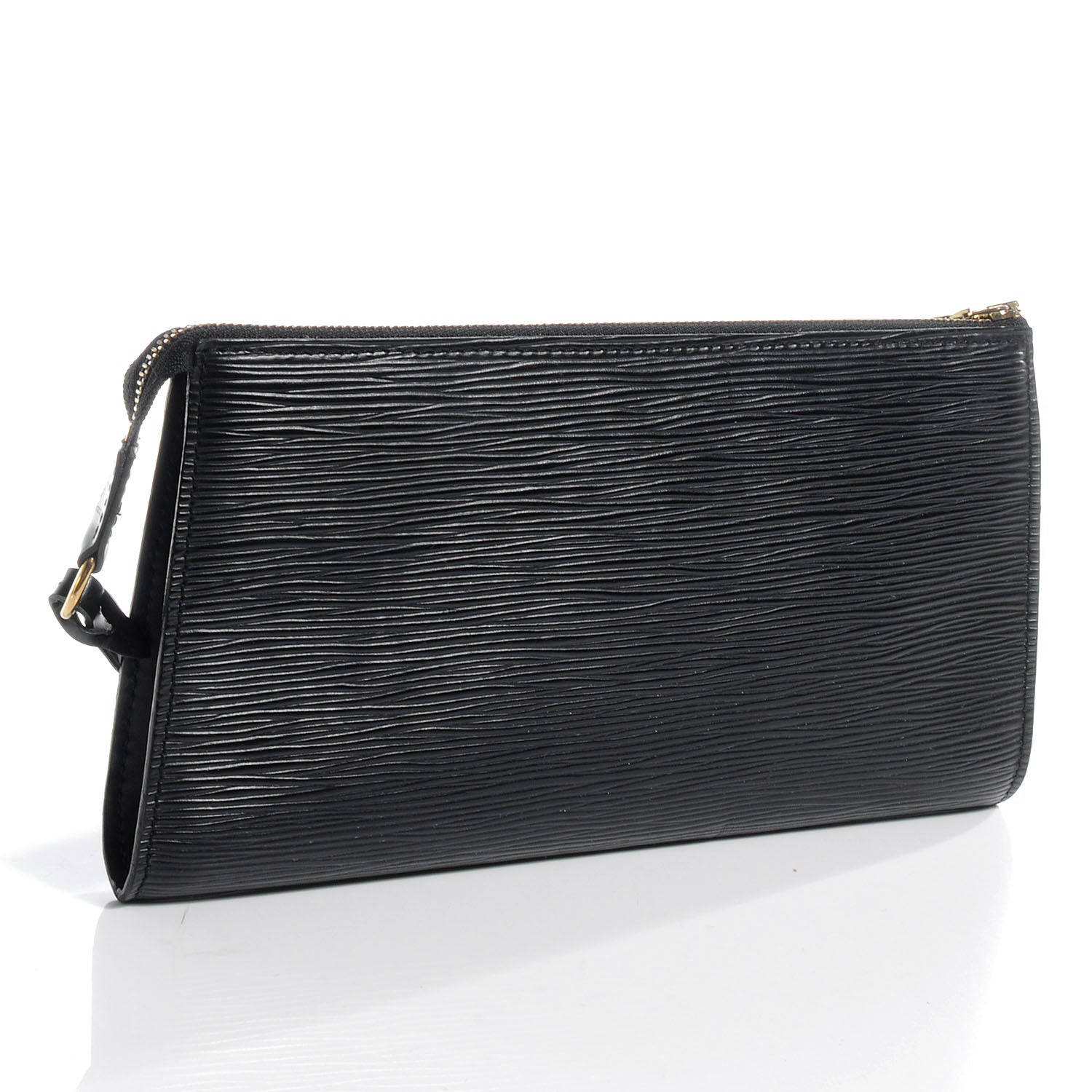 Louis Vuitton Epi Pochette Accessories Black 3 of 7