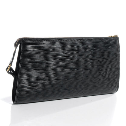 Louis Vuitton Epi Pochette Accessories Black 3 of 7