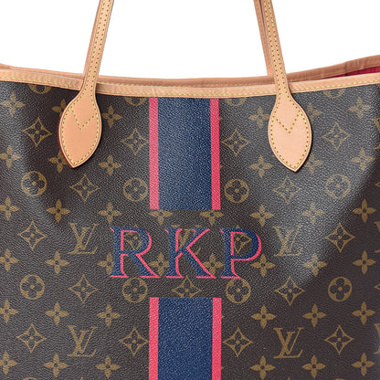 Louis Vuitton Monogram My LV Heritage Neverfull GM Violet Fuchsia 10 of 13