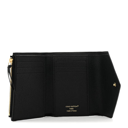 Louis Vuitton Empreinte Victorine Wallet Black 5 of 7