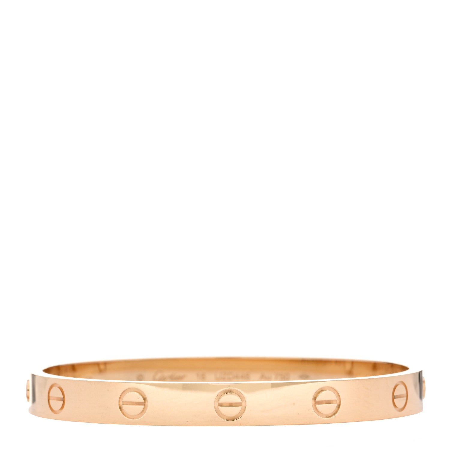 Cartier 18K Yellow Gold Love Bracelet 16 1 of 4