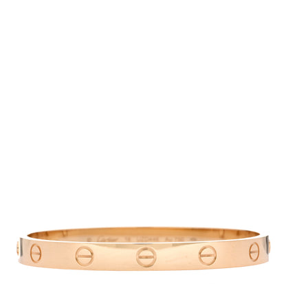Cartier 18K Yellow Gold Love Bracelet 16 1 of 4
