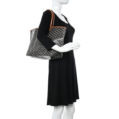 Goyard Goyardine Saint Louis PM Black Gold 2 of 12
