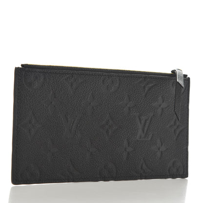 Louis Vuitton Empreinte Felicie Chain Wallet Zippered Insert Black 3 of 6