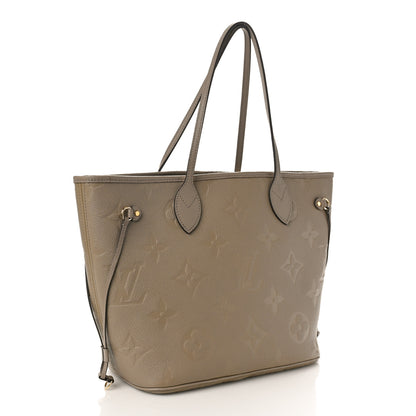 Louis Vuitton Empreinte Monogram Giant Neverfull MM Tourterelle 4 of 9