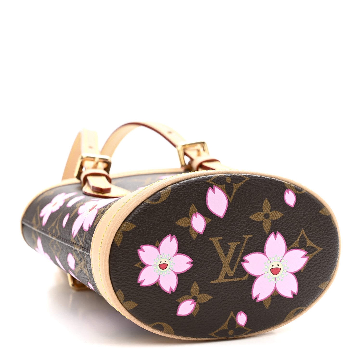 Louis Vuitton LV X TM Monogram Cherry Blossom Nano Bucket Sakura
