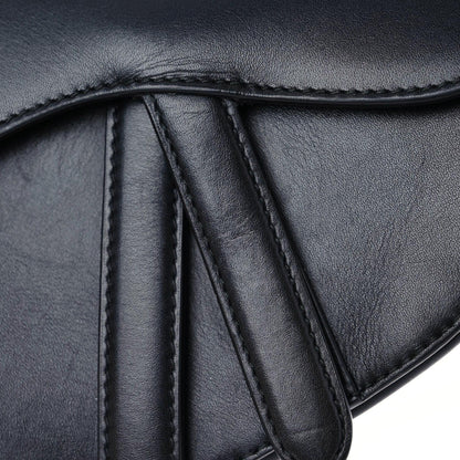 Christian Dior Calfskin Mini Saddle Bag Black 7 of 17