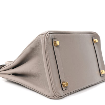 Hermes Taurillon Novillo Birkin 25 Gris Asphalte 9 of 11