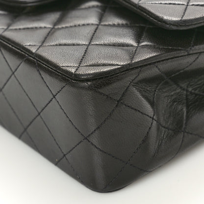 Chanel Lambskin Quilted Small Double Flap Black 10 of 11