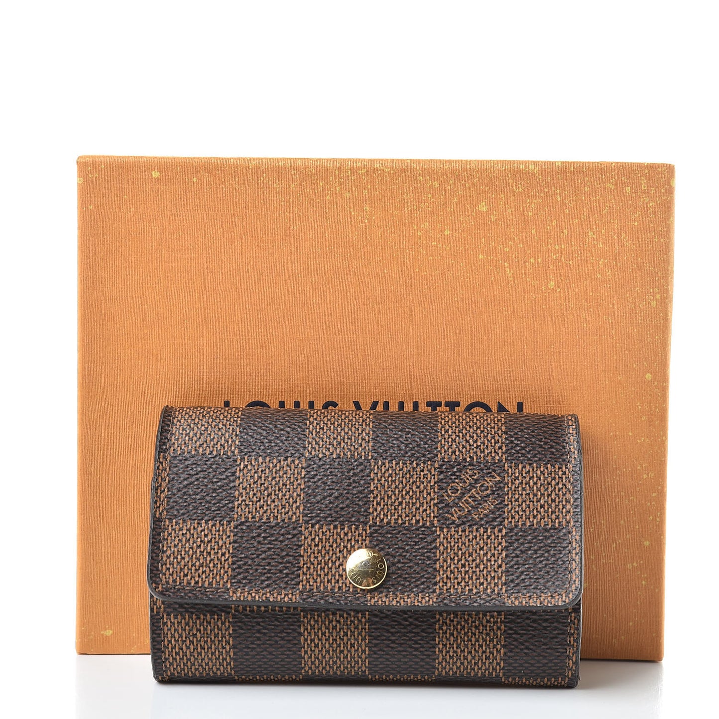 Damier Ebene Multicles 6 Key Holder