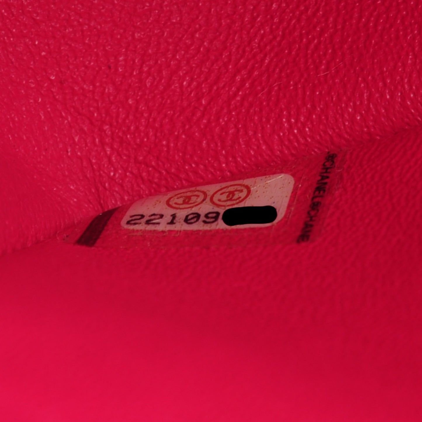 Lambskin Quilted Medium Double Flap Dark Pink