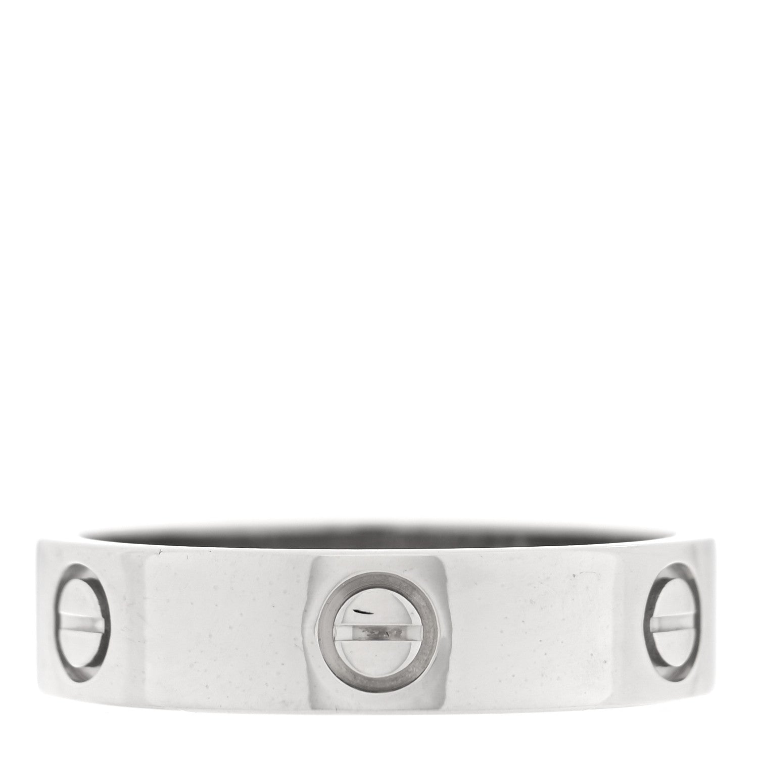 Cartier Platinum 5.5mm LOVE Ring 63 10.5 63 10.5 3 of 4
