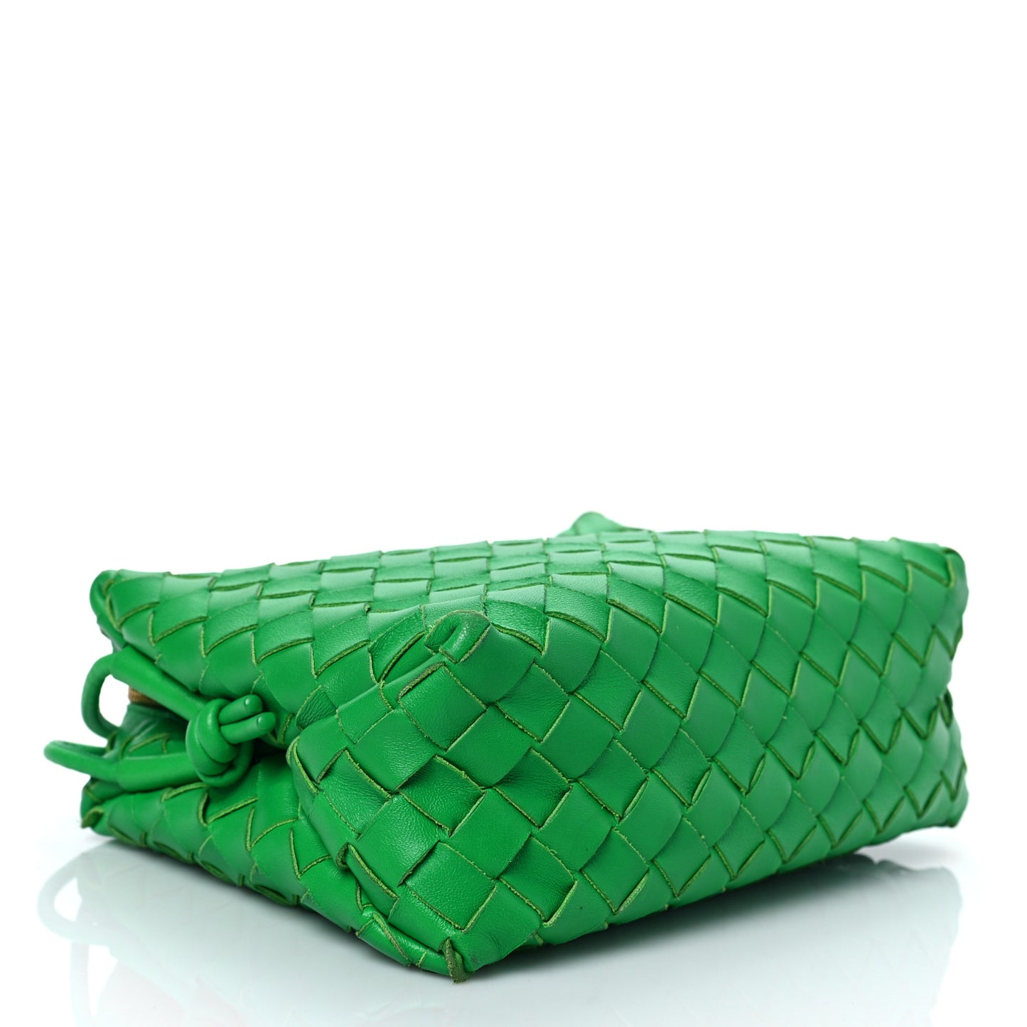 Nappa Intrecciato Small Loop Camera Bag Parakeet