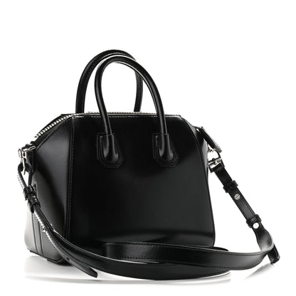 Givenchy Shiny Lord Calfskin Mini Antigona Black 3 of 9