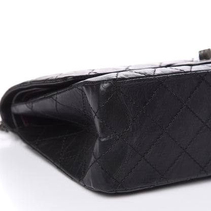Chanel Aged Calfskin Quilted 2.55 Reissue 226 Flap Black 9 of 12