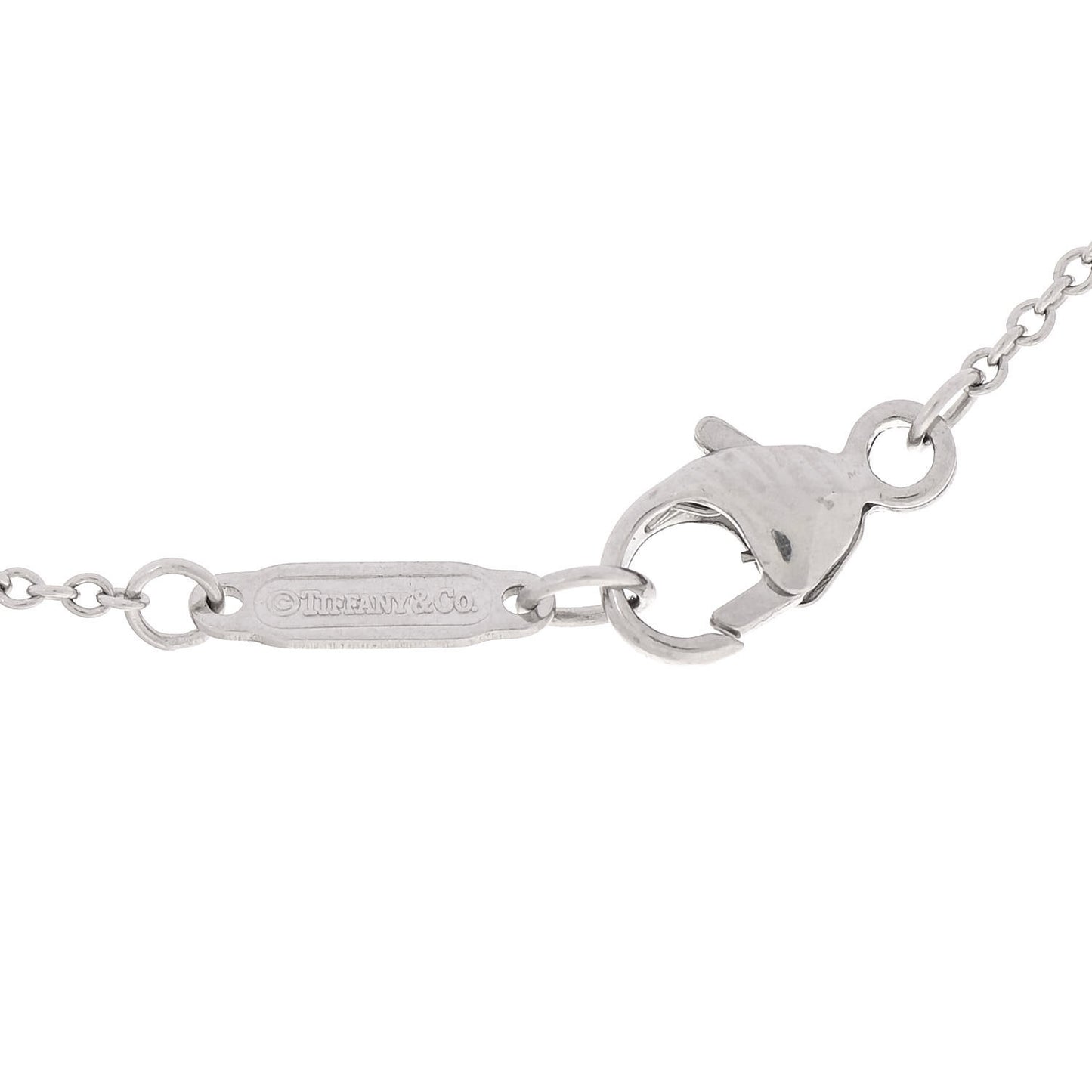 Platinum Diamond Small Enchant Flower Pendant Necklace