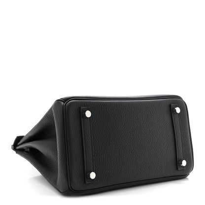 Hermes Togo Birkin 25 Black 4 of 11