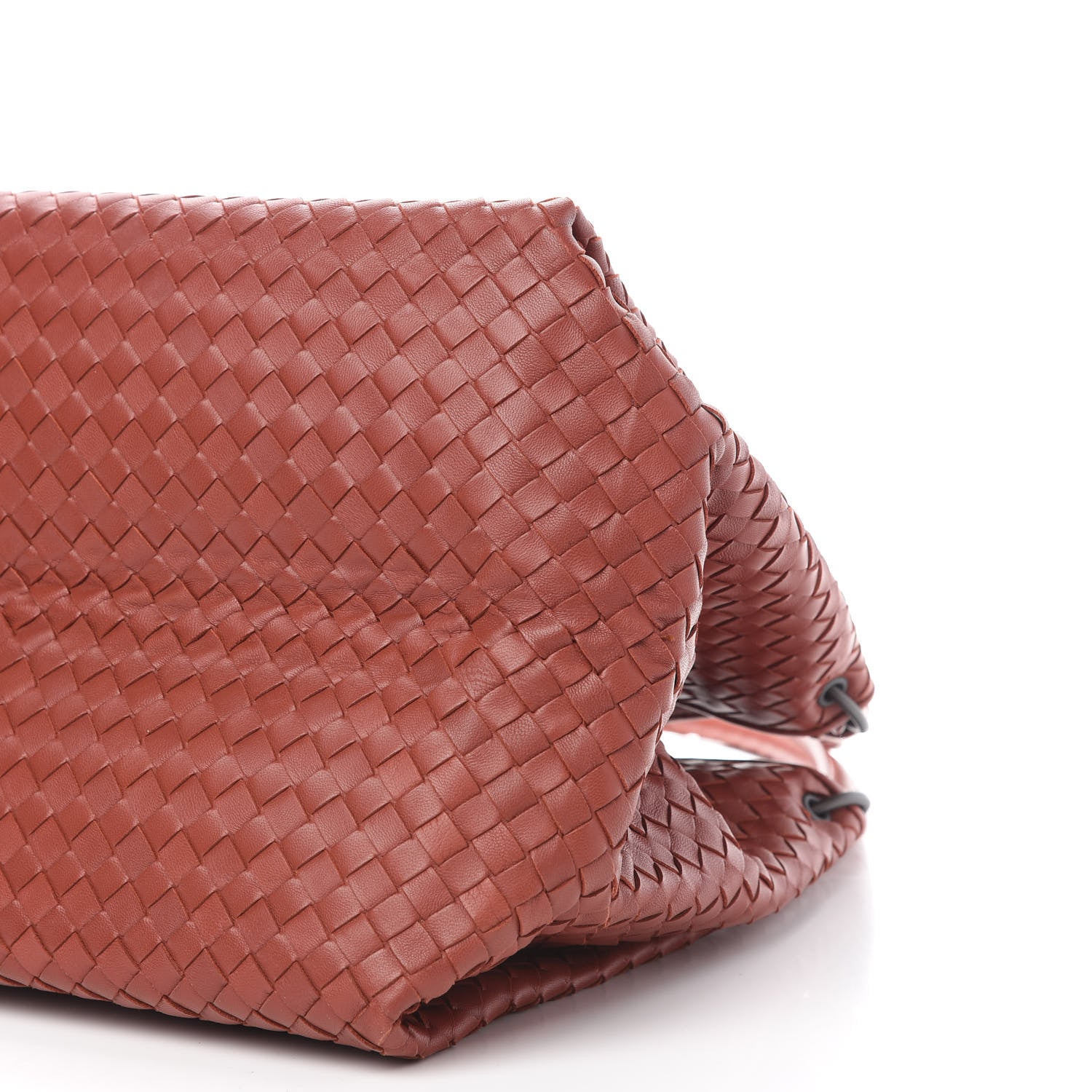Bottega Veneta Nappa Intrecciato Parachute Bag Brique 7 of 9