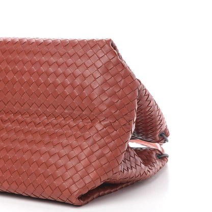 Bottega Veneta Nappa Intrecciato Parachute Bag Brique 7 of 9