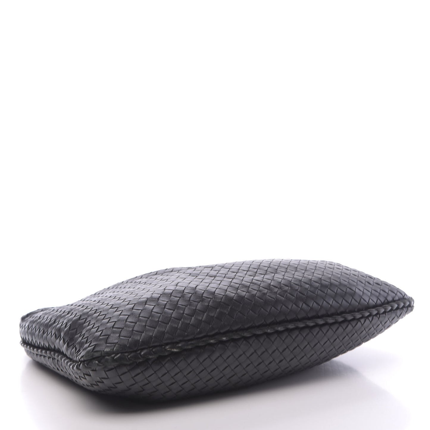 Nappa Intrecciato Large Veneta Hobo Black