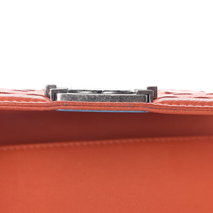 Chanel Caviar Stitched Small Boy Flap Dark Orange 11 of 17