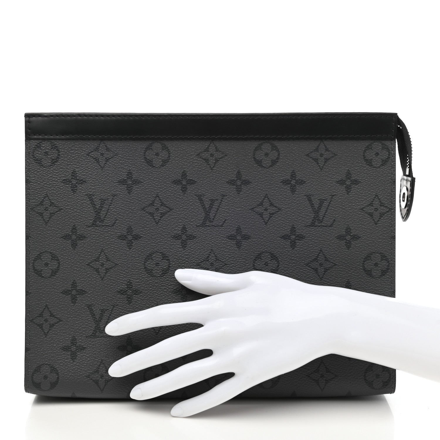 Louis Vuitton Monogram Eclipse Reverse Pochette Voyage MM 2 of 7